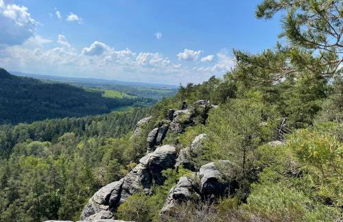FeWo "Waldblick" und "Gartenblick" mit Pool und Kinderspielplatz - Foto 32