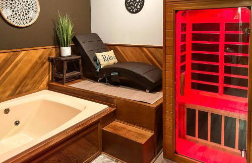 Private Spa, Fire Pit and Deck Poconos Home! - Foto 1