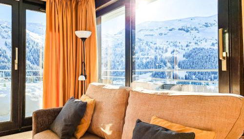 Penthouse 3-bedroom apartment, mountain views, large terrasse, piste access - Photo 5