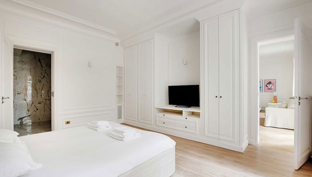 Chic Flat With Garden Terrace -4br/12p - Trocadero - Foto 3, Habitación