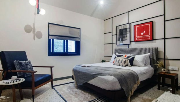 Villa Zaia - 10 Mins From Thalassa Vagator Beach - Foto 2, Zimmer