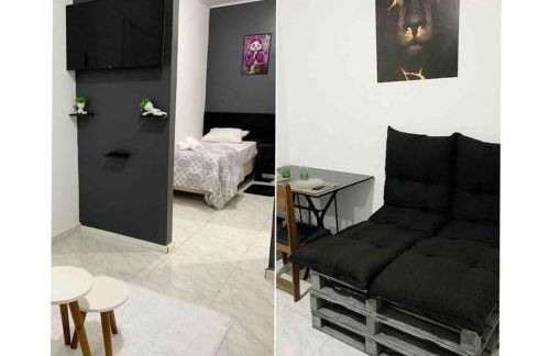 Loft Mobiliado com Cama de Casal e Solteiro - Foto 1