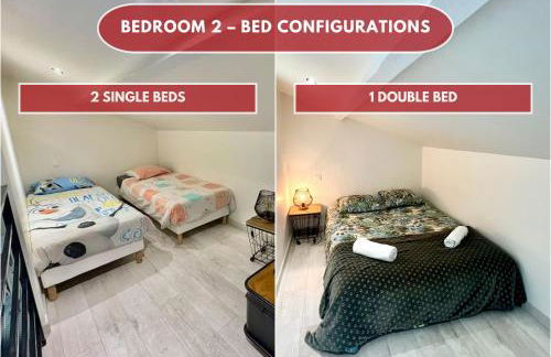 L'Escapade - PARIS 20 min - DISNEY 25 min - GARE 3 min à pied - PARKING - Confortable & Moderne - Free WIFI - Foto 9