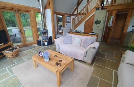 Swn Y Nant Lodge with hot tub Brecon - Foto 27