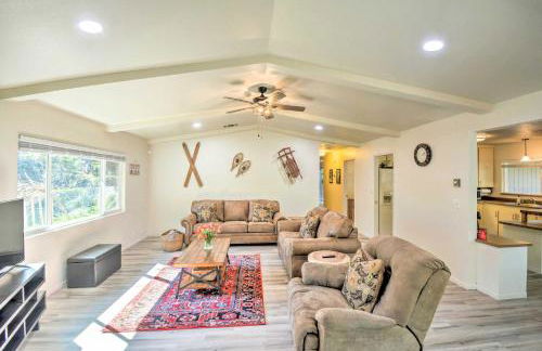 Furnished Deck and Fire Pit Sherwood Forest Cabin - Photo 12