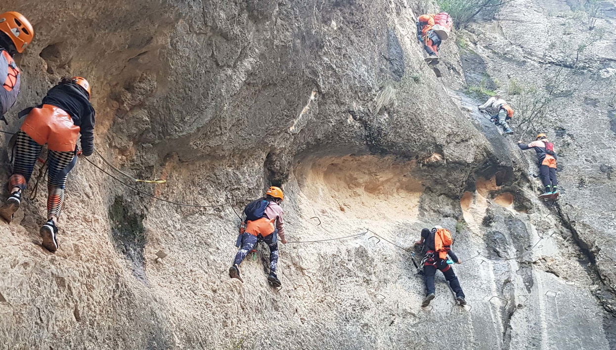 Vía ferrata del Ciervo