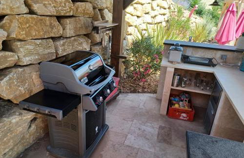 Maison en pierre, piscine, spa - Foto 14