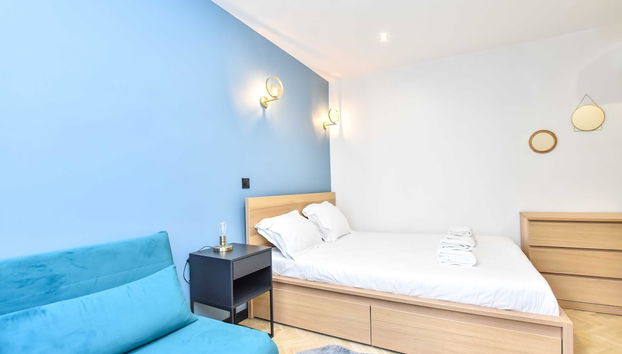 Charming Duplex - 1br/3p - Grenelle/champs-de-mars - Foto 3, Habitación