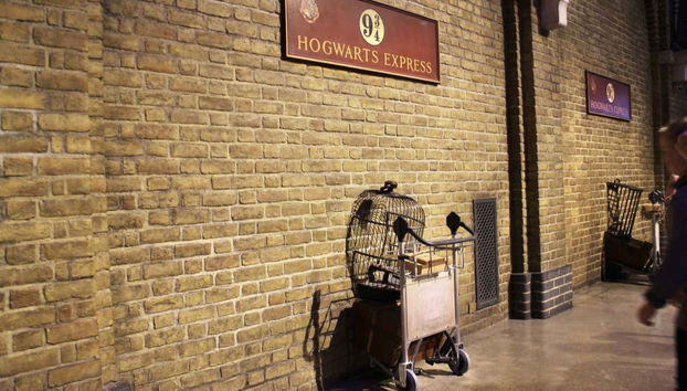 Andén 9 3/4 en la estación King’s Cross de Londres