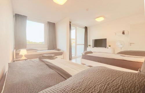 Home4Now DOR04 Monteursunterkunft in Dormagen I 3 Schlafzimmer für 6 Personen I Küche I Gäste WC I SmartTV I WiFi - Foto 3