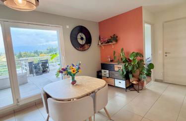 Appartement, terrasse, proche frontière - Foto 3