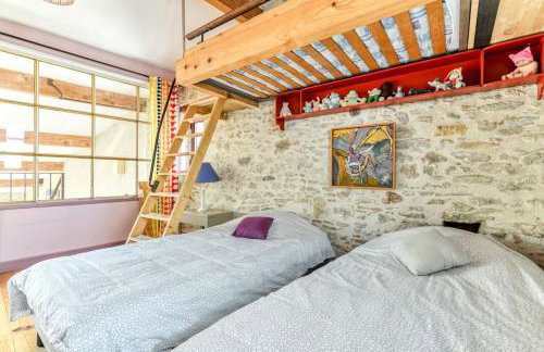 Loft centre-ville Parking, clim, wifi - Foto 13