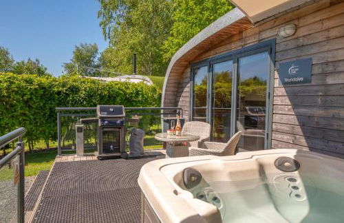 Wandales Luxury Pod with Hot Tub at Fell View Park Kirkby Lonsdale - Foto 18