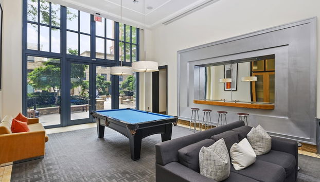 Sala de estar do lobby