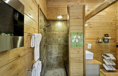 Impressive Log Cabin with Fireplace, Fire Pit and Hot-tub in Unionville, Indiana - Foto 30