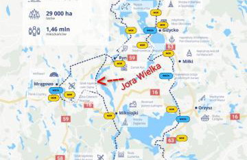 Domek nad jeziorem z prywatnym pomostem, Mazury, Domek Fruzia - Foto 2