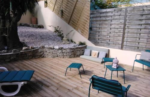 NICE- GAIRAUT - JARDIN PRIVE- GRAND F1 LUMINEUX-Piscine Collective - Foto 32