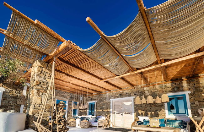 Karkos Beachfront Villa Private pool - Foto 26