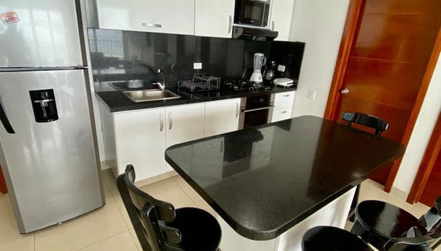 Apartment Al-1 Facing the sea With Pool and Wifi - Foto 4, Cocina privada