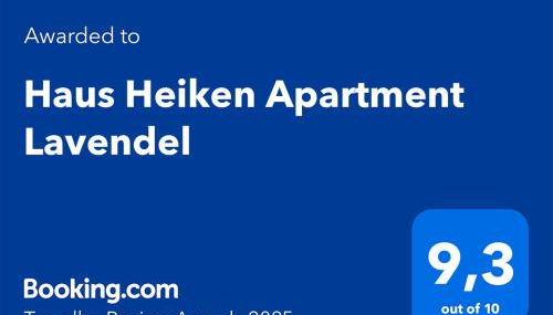 Haus Heiken Apartment Lavendel - Foto 4