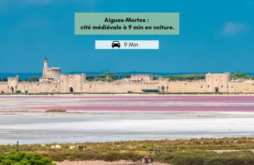 L'ESTANQUET - CLIM - Balcon - Plage - Grau-du-Roi - Foto 7