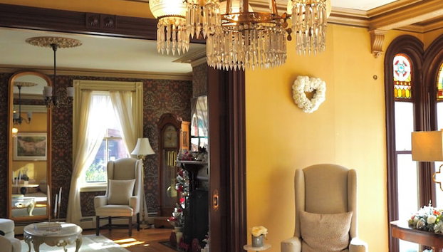 The Underwood-Hale House - Foto 5, Sitzecke in der Lobby