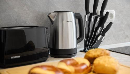 hygge-flats Apartment für 2-6, WLAN, Homeoffice - Foto 5, toaster