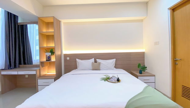 Serene And Strategic Studio Apartment At One Narita Residence - Foto 2, Habitación
