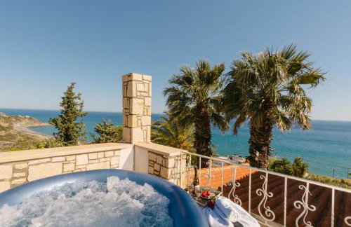 Elouthia Residence with Sea View and Hot Tub - Foto 21