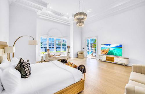 Waterfront Luxury Villa Heated Pool with Afternoon Sun Coral Key - Foto 4