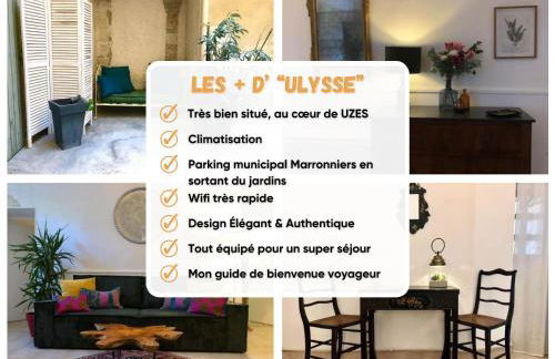 Ulysse, Appartement Spacieux au Centre Historique d'Uzès en rez-de-chaussée avec extérieur, proche parking des Marroniers - Foto 3