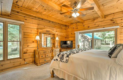 Bayfield Cabin with Wraparound Deck and Fire Pit - Foto 15