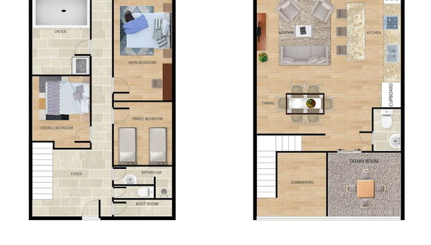 Kouzan Woods - Foto 2, Entrada interior