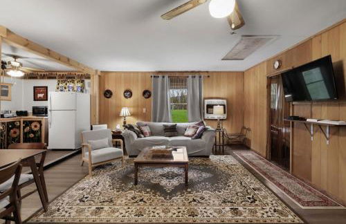 Riverfront Cabin Wood Stove Fire Pit & Grill - Foto 3