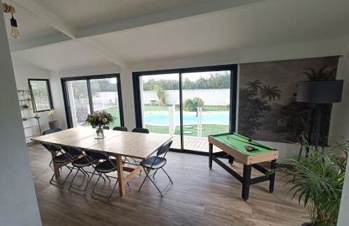 Location villa avec piscine proche de la mer - Foto 18