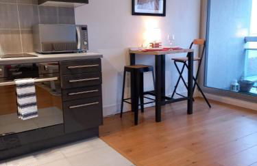 Superbe STUDIO (28m2) avec terrasse / vue TOUR EIFFEL / PUTEAUX - Foto 11