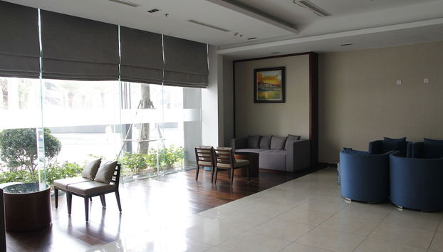 Zona de estar del vestíbulo