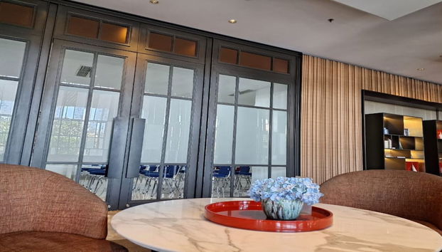 Zona de estar del vestíbulo