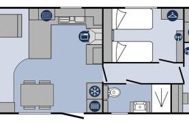Kilden Kernow - Luxury 6 berth Caravan near Bude - Foto 10