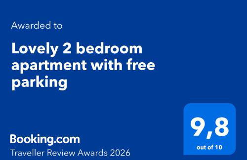 Lovely 2 bedroom apartment with free parking - Foto 35