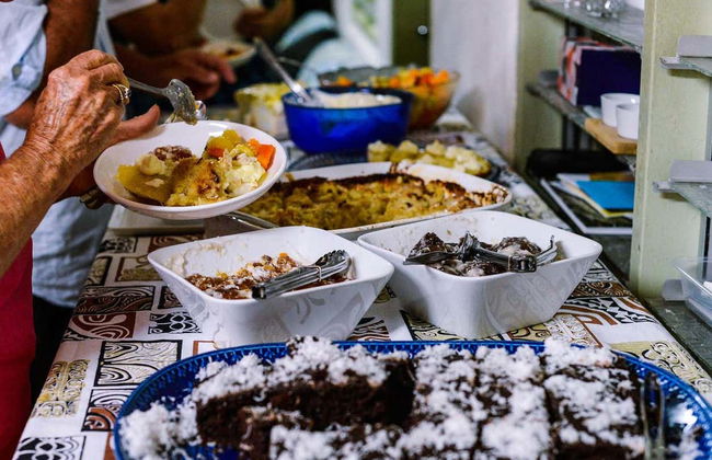 Cena tradicional en Rarotonga - Foto 8