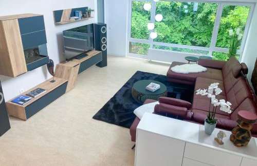 170qm Apartment in Natur für Familien mit Parken, 2 Balkone, und Küche - Photo 14