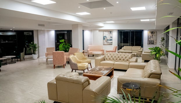 Zona de estar del vestíbulo