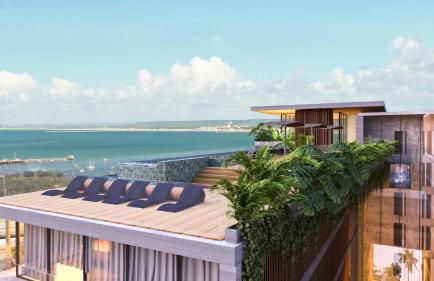 Flat no New Time à beira-mar em Pajuçara Cama Queen - Photo 14