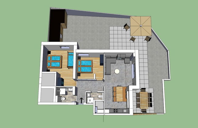 Beautiful Apartment With Terrace - Foto 24