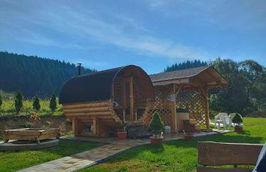 Domki nad rzeką w Komańczy - Foto 2