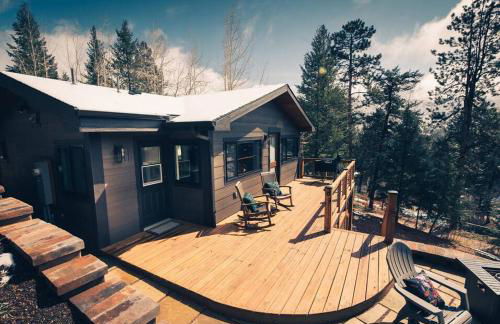 Luxury Mountain Cabin with Views, Hot Tub, Fireplace - Foto 17
