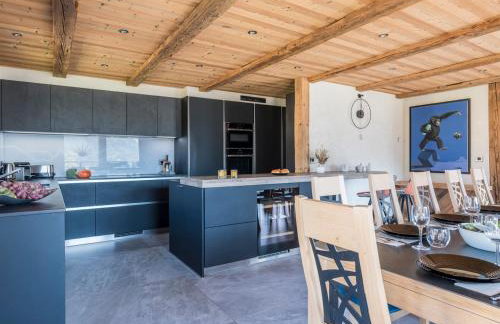 Chalet Familial Le Whymper 5 étoiles SPA Sauna Chatel - Foto 8