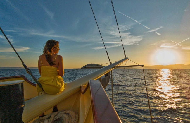 Balade en bateau dans Split au coucher de soleil - Foto 4