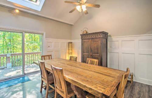 Peaceful New Market Cabin with Deck and Fire Pit! - Foto 8